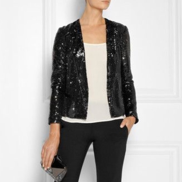 maje sequin jacket